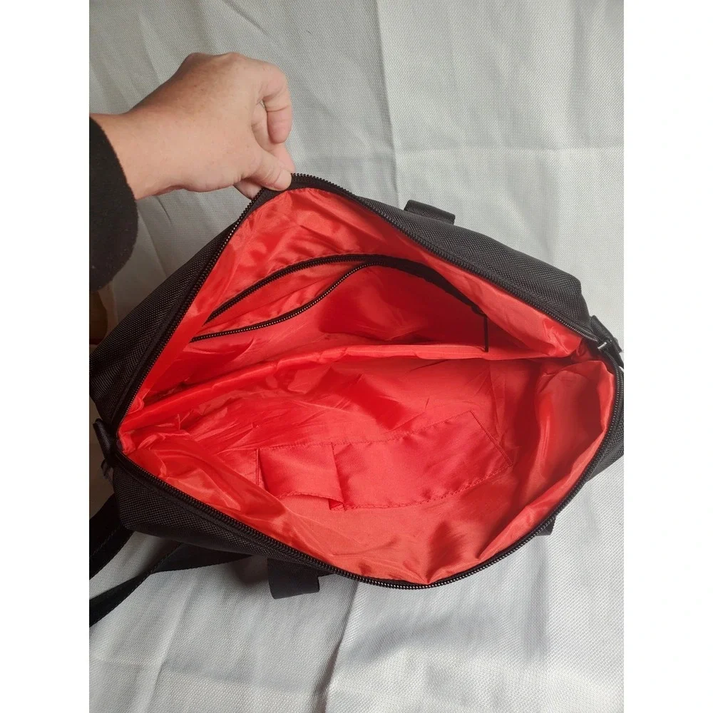 Ikelite Black Nylon Messenger Shoulder Bag 18x14x5 — Adjustable Strap | Zippered